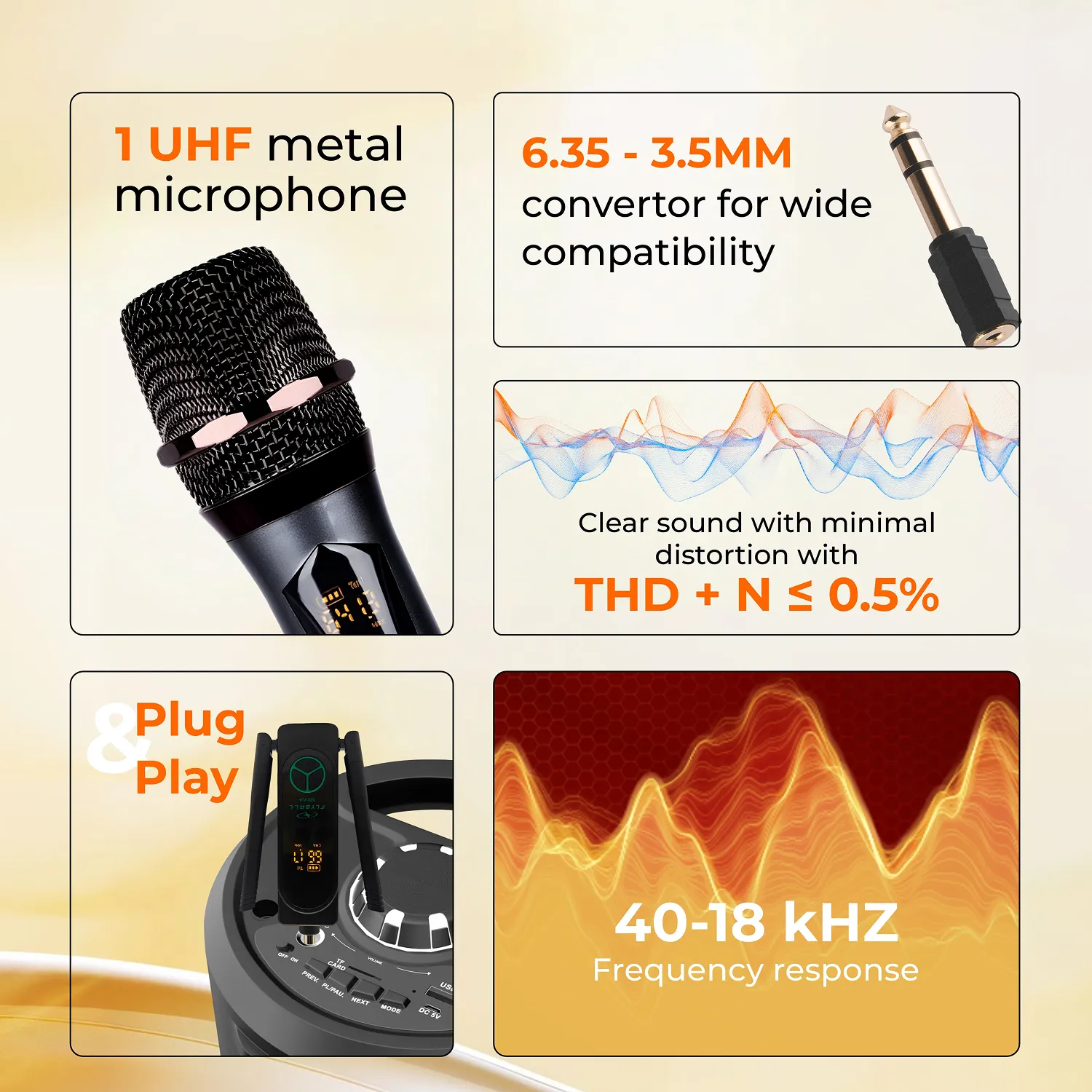 At A Glance — SLM 502 HT features overview